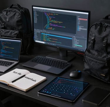 Close-up of a smart notebook with digital interface overlay, blending traditional writing with futuristic tech.