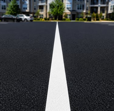 Fresh Apartment Complex Parking Lot Striping - Albany Sealcoating & Line Striping, LLC