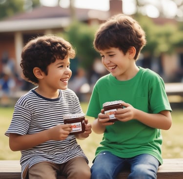 Close-up of Ajab baking flour bag with fresh bread in the background on a wooden kitchen table.