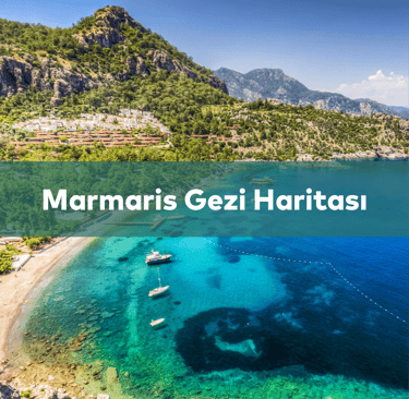 Marmaris Gezi Haritası | Anında Rezervasyon