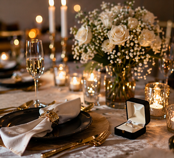 Engagement celebration example of GMC Exquisite  Events