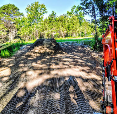 New driveway access
