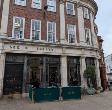 image of a high end cafe in st helens squaure in York 