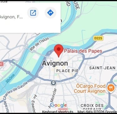 Google.Maps - The Papal Palace - Avignon, France