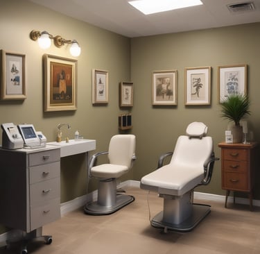 Smiling client showing smooth skin after depilation, radiating confidence