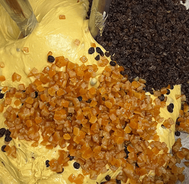 Panettone de frutas cristalizadas