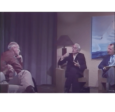 Haroun Tazzief face au commandant Cousteau 1979