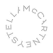 Stella McCartney circular logo featuring perforated black dots on a white background.