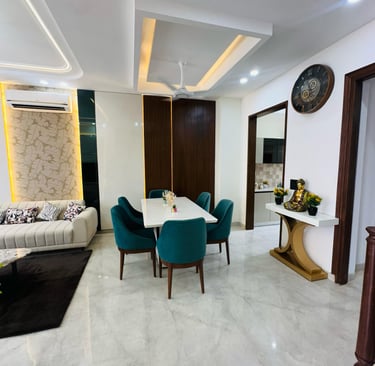 Prakrit Villas Zirakpur Dining Room