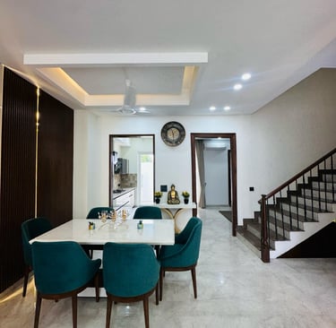 Prakrit Villas Zirakpur Dining Room