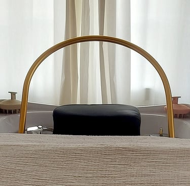 Salle de massage crânien head spa Les Hauteurs du Bien-Être Roussas