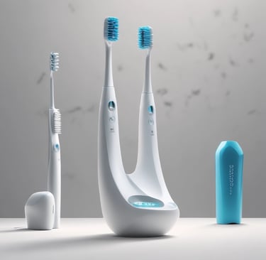 inovatyvus, bioelektrinis dantų šepetėlis