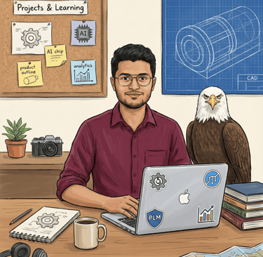 Chandan N is a PLM Technical Consultant specializing in 3DEXPERIENCE, ENOVIA, and CATIA, with expand