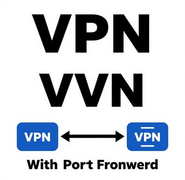 black tablet computer turned on displaying VPN