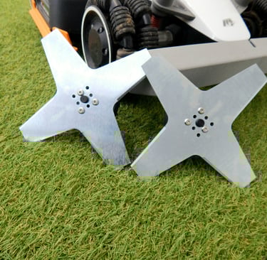 Ninja Klingen Rasenroboter Mammotion Luba 1, Luba 2, Luba 2X