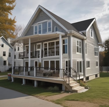 Bright living room with modern inventory