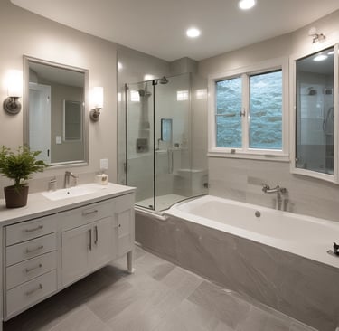 Bright living room with modern inventory