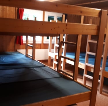 Schlafraum Pfadiheim Ägeri