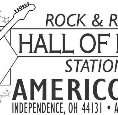Show cancel illustration celebrating the rock and roll hall of fame