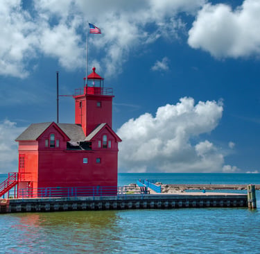 Photo of Michigan lighthouse