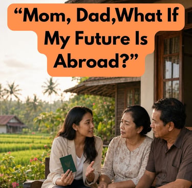 an indonesian girl wants to move abroad