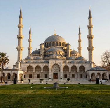 A smiling teacher guiding young children through daily duas with warm encouragement.