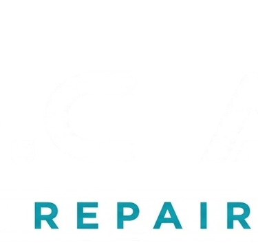 G.C Auto Service Repair Centre logo featuring a white car outline on a black background.
