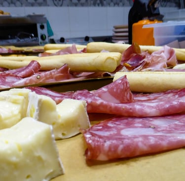 tagliere per l'aperitivo