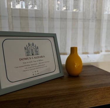 Accoglienza della casa vacanze Domus Caldara di Milano