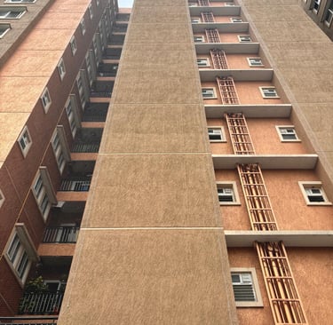 Expert technician installing pigeon net on a Pune balcony using safe and damage-free methods.