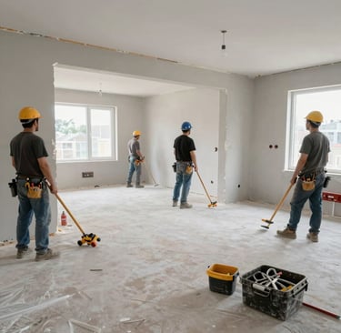 Bright living room with modern inventory