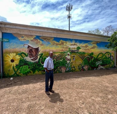 “Mr. Earle’s Garden” Mural — Greenville, SC