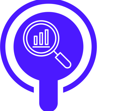 data-driven recruiting decisions icon