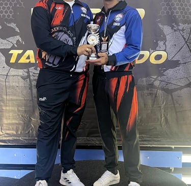 2024 King of Taekwondo Competition Medallists Master Carlos & Sergios