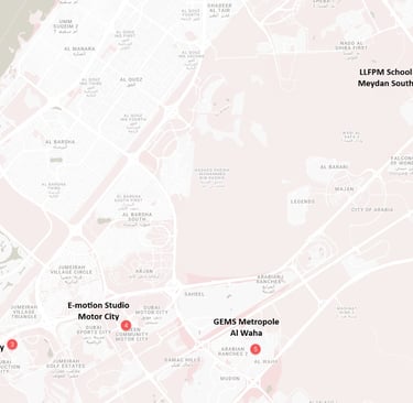 Hwa Rang Taekwon-All Dubai Venues