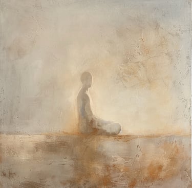 spiritual awakening confusion minimal silhouette