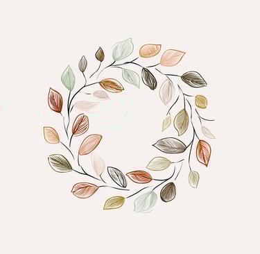 complexity of awakening system visual leaves circle