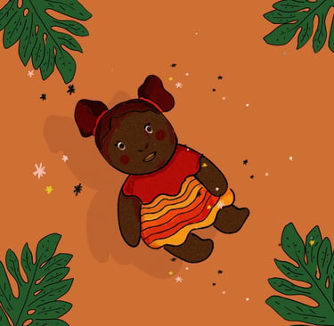Illustration poupée - Agathe Ricart - (Mal)Voyante.