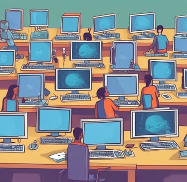 black blue and yellow textile