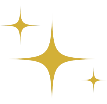 Elément décoratif - étoiles scintillantes- Rubenia Timmerman, auteure.