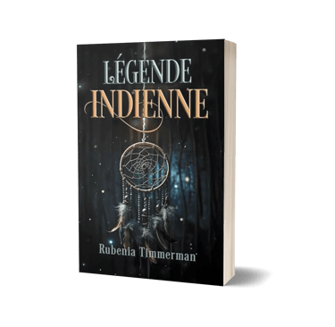 Mockup Légende Indienne, saga Destins Lunaires - Rubenia Timmerman.