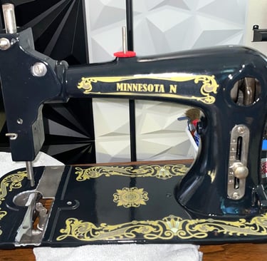 Minnesota N sewing machine Repainted and restored