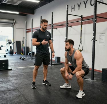 A vibrant post-run celebration with athletes sharing smiles and high-fives.