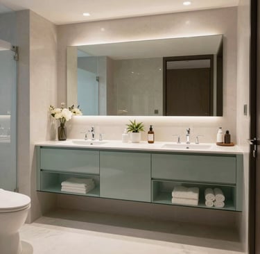 Large commercial storefront window showcasing crystal-clear glass with minimal framing.