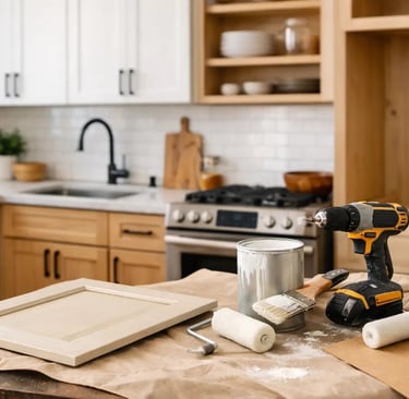 Kitchen Cabinet Remodel on a Budget