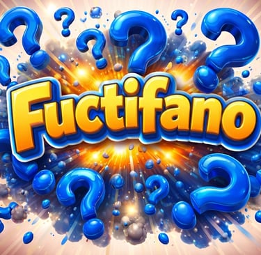 Fuctifano Blue Question Marks Jigsaw Puzzle