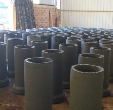 tubos de hormigon 400 cm fabricados en misiones argentina logistica propia noroeste del pais