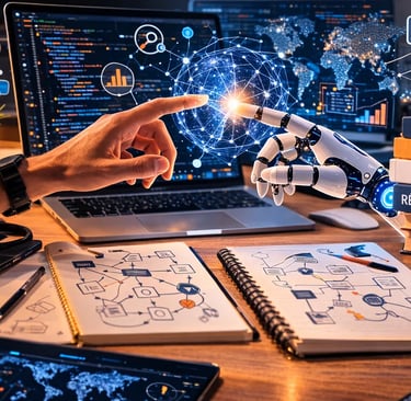 Intelligence artificielle et structuration numérique dans les travaux de Jessy Piacentini