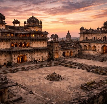 The Lost Kingdom of Orchha Fort