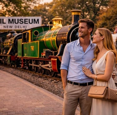 Rail Museum in New Delhi